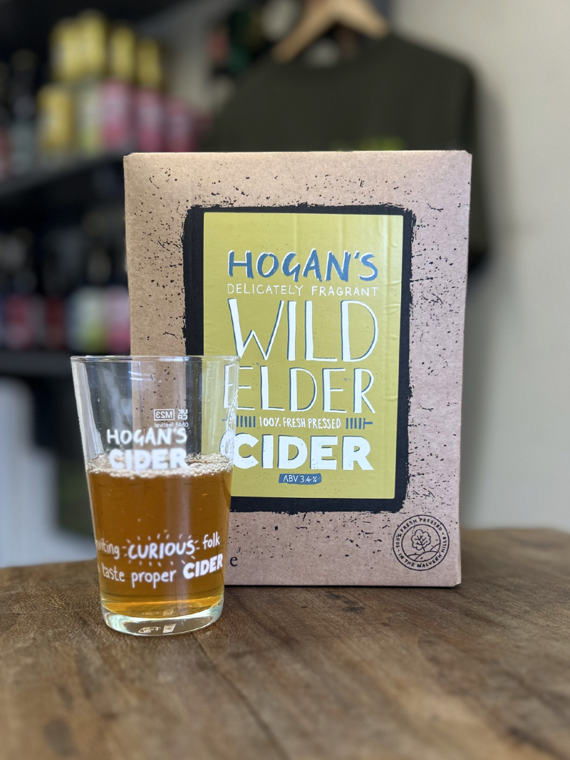 Hogan's Wild Elder Still Elderflower Cider