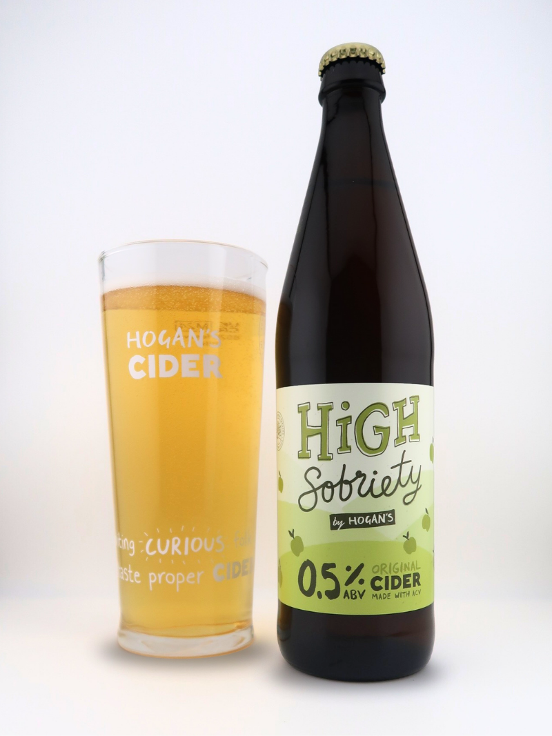 High Sobriety 0.5% ABV Original Cider, 12 x 500ml bottles