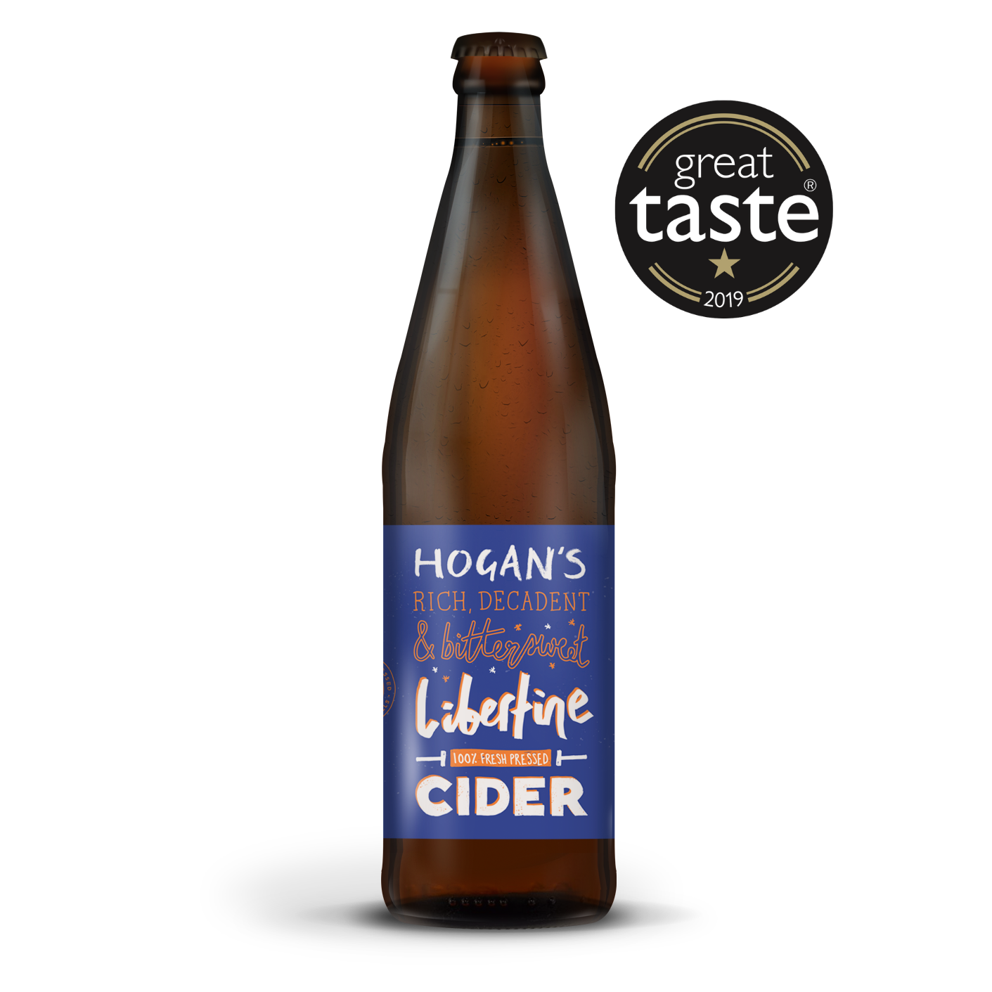 Hogan's Libertine Cider 500ml, 6.2% abv, duty paid