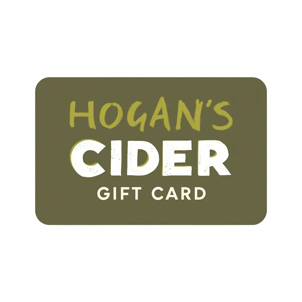 Hogan’s Cider digital gift card – perfect present for cider lovers.