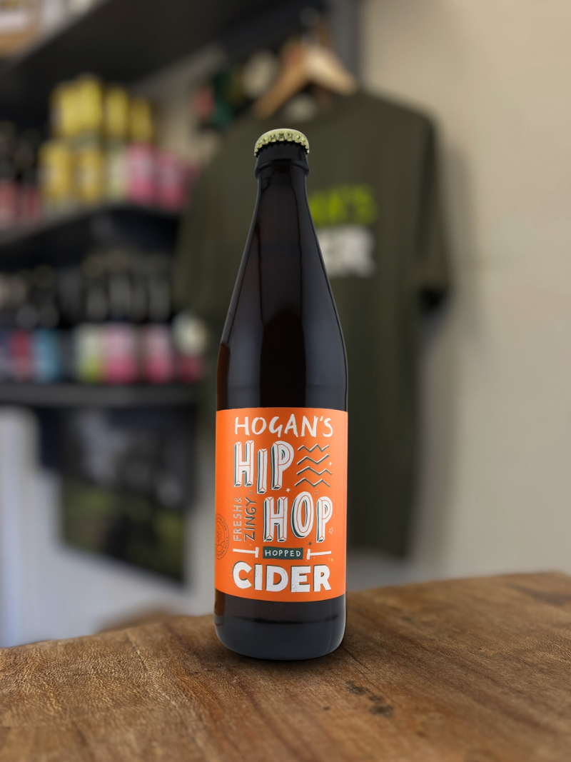 Hogan's Hip Hop Sparkling Cider, 12 x 500ml bottles
