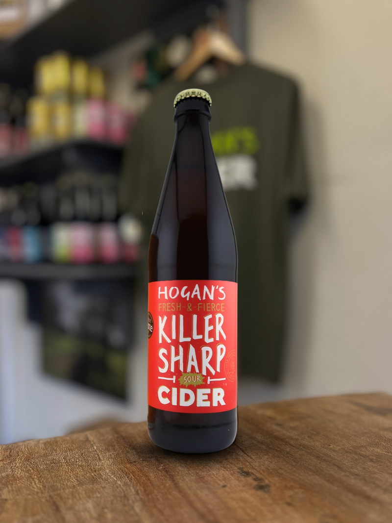 Hogan's Killer Sharp Sparkling Cider, 12 x 500ml bottles