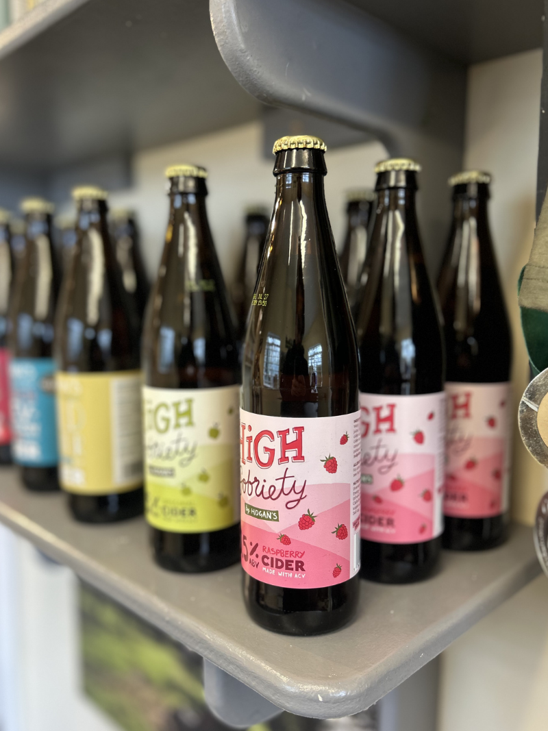 High Sobriety 0.5% ABV Raspberry Cider, 12 x 500ml bottles