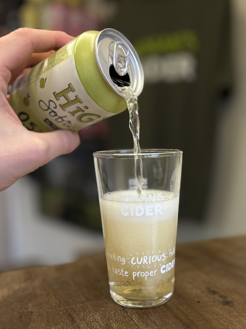 High Sobriety Sparkling Ciders Mixed Case 0.5% ABV - 6 cans