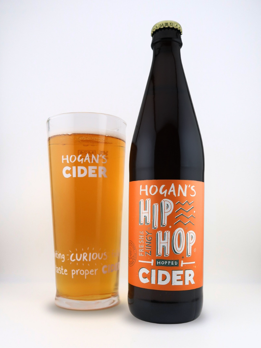 Hogan's Hip Hop Sparkling Cider, 12 x 500ml bottles