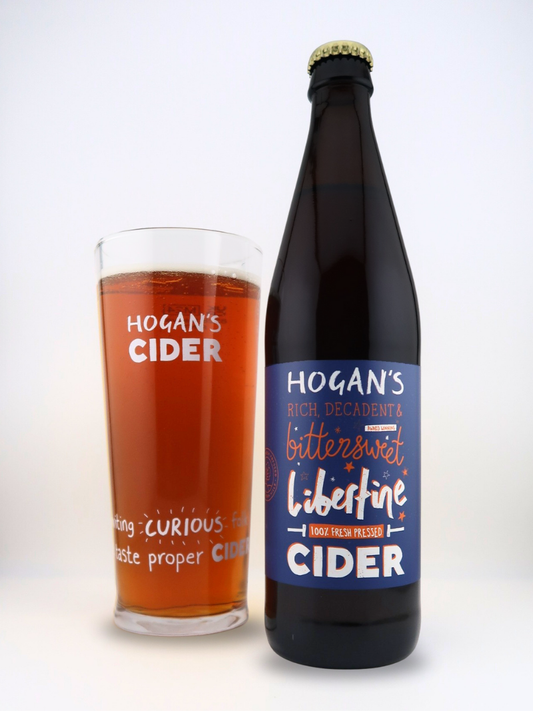 Hogan's Libertine Sparkling Cider, 12 x 500ml bottles