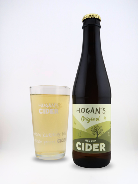 Hogan's Original Draught Sparkling Cider, 12 x 330ml bottles