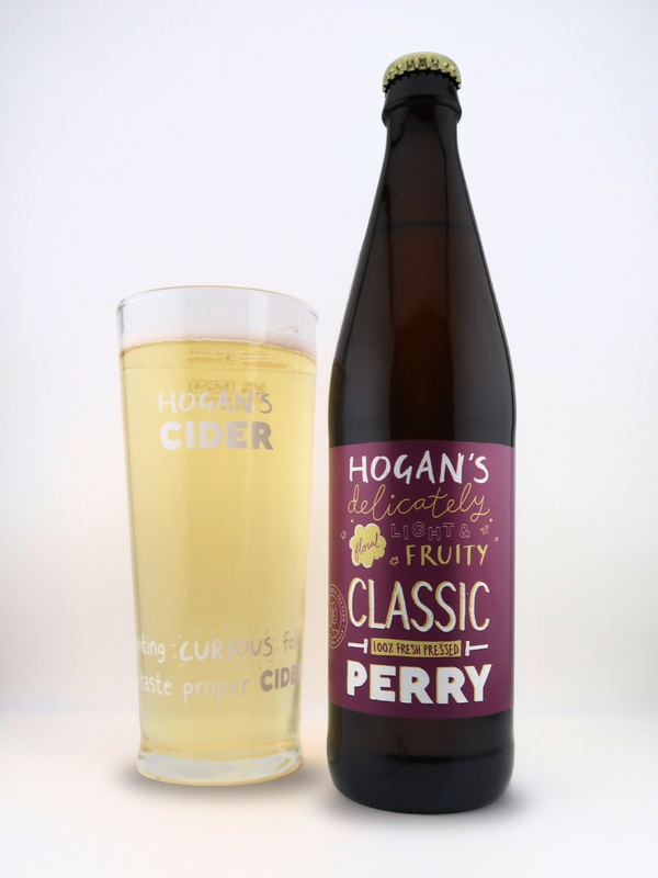 Hogan's Classic Perry (Sparkling) 5.4% ABV (12 x 500ml) | Hogan's Cider